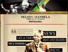 Tablet Screenshot of madiba.mg.co.za