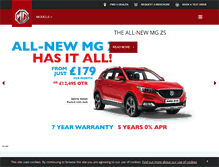 Tablet Screenshot of mg.co.uk
